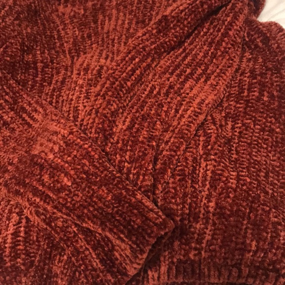 Pink Rose // Burnt Copper Sweater - Picture 3 of 3